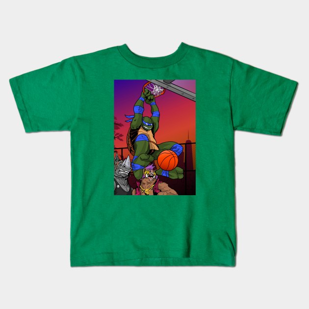 Hang Time Kids T-Shirt by dbl_drbbl